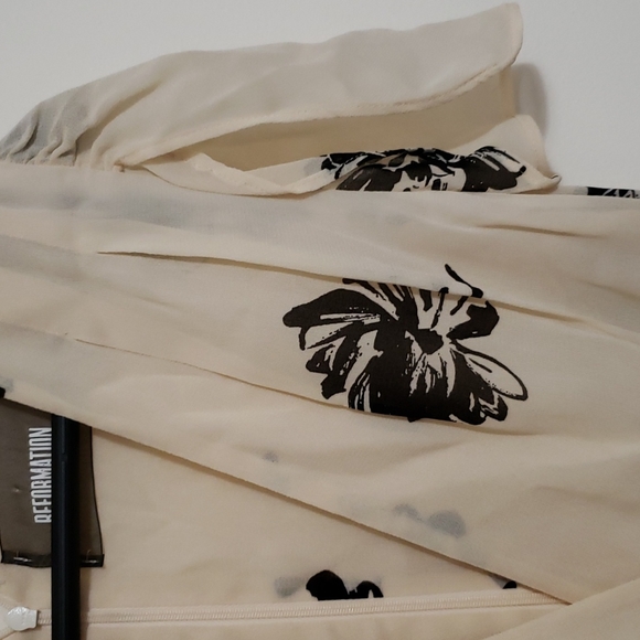 Reformation Floral Print Mini Dress - Picture 10 of 11